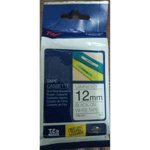 laminated-tape-cassette-12mm-black-on-white