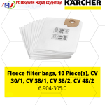 Fleece filter bags, 10 Piece(s), CV 30/1, CV 38/1, CV 38/2, CV 48/2